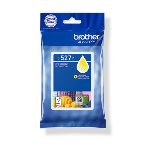Brother Yellow Ink Cartridge 900 pages - LC527Y
