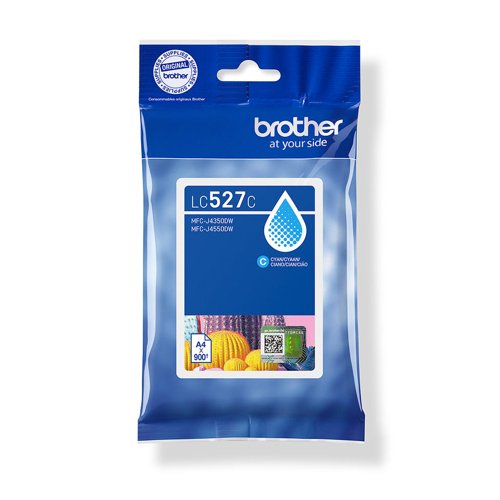 Brother Cyan Ink Cartridge 900 pages - LC527C