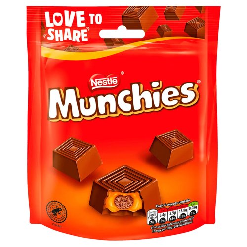 Munchies Chocolate Share Bag (Single 81g Bag)  - 12466006