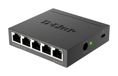 D-Link DGS-105 5 Port Gigabit Unmanaged Desktop Switch Ethernet Switches 8DLDGS105B