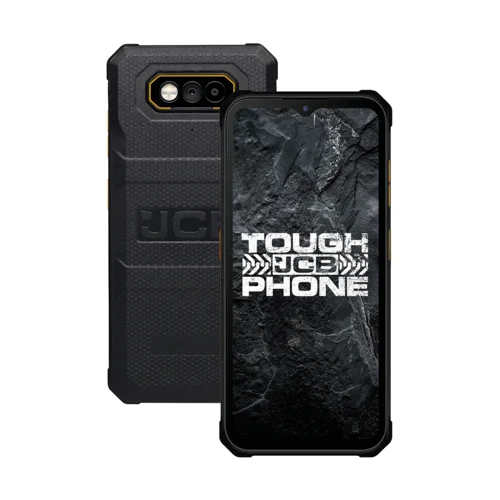 JCB Toughphone E10 6.6 Inch Dual SIM Android 15 8GB RAM 64GB Storage Ultra-Rugged Mobile Phone