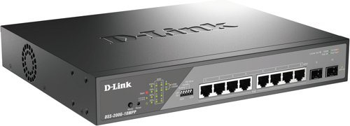 D-Link 10 Port Gigabit Ethernet PoE++ Managed Switch