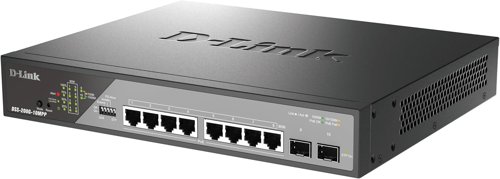 D-Link 10 Port Gigabit Ethernet PoE++ Managed Switch