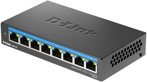 D-Link DMS-108 8 Port Multi-Gigabit Unmanaged Switch