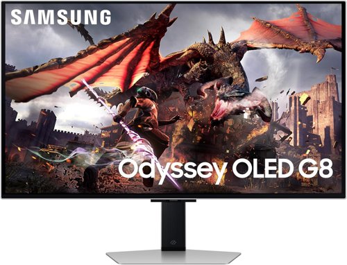 Samsung Odyssey OLED G8 32 Inch 3840 x 2160 Pixels 4K Ultra HD HDMI DisplayPort USB Gaming Monitor