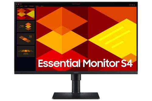 Samsung Essential S4 27 Inch 1920 x 1080 Pixels Full HD IPS Panel HDMI DisplayPort USB Hub Monitor