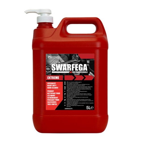 Swarfega Extreme 5L Heavy Duty Hand Cleaner Pump Bottle - SHD5LMP