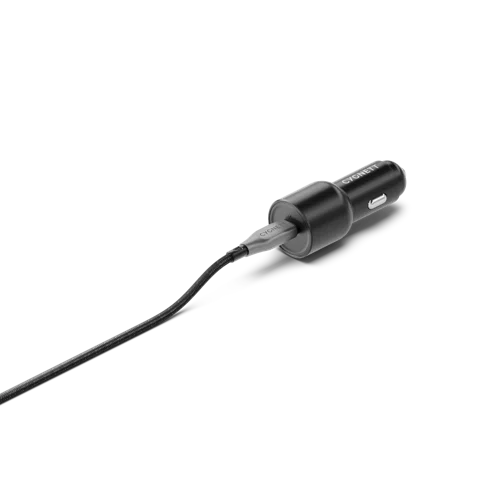 Cygnett CarPower 65W USB-C Power Delivery Laptop Black Car Charger