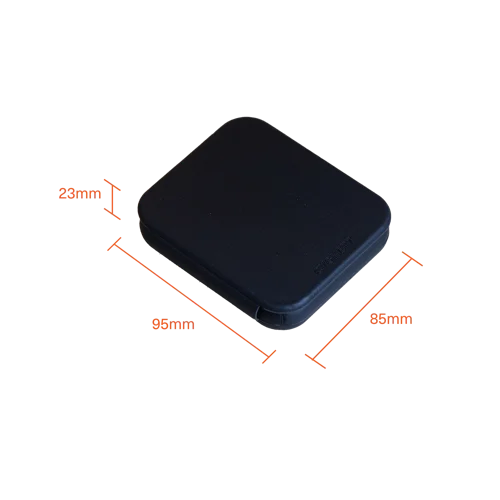 Cygnett MagTravel 2-in-1 Qi 2 Black Wireless Charger