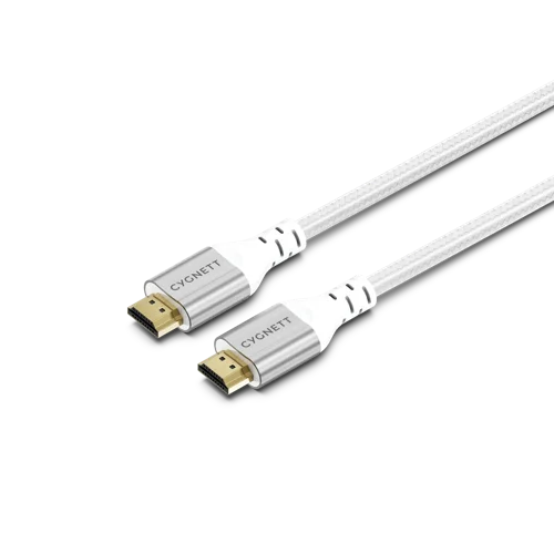 Cygnett 1.5m Unite 8K HDMI to HDMI White Cable