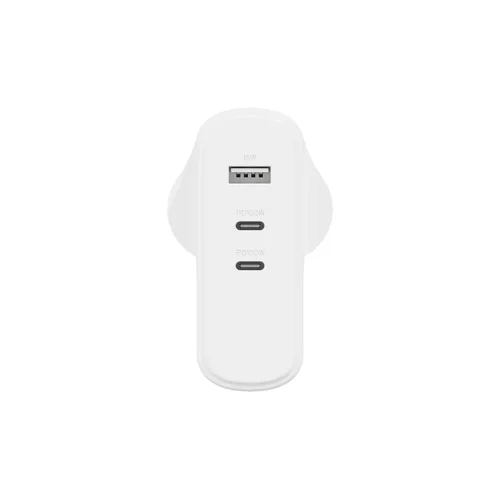 Cygnett PowerMaxx 100W Multi Port GaN White Wall Charger - UK/SG