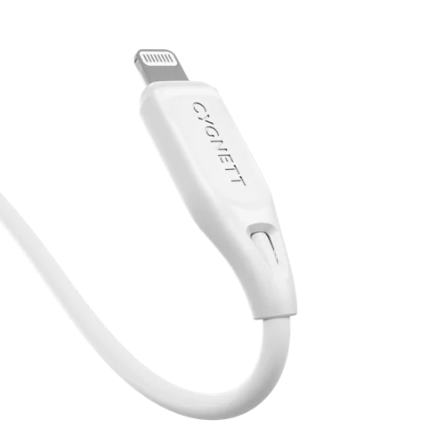 Cygnett 1m Essentials Lightning To USB-C White Cable