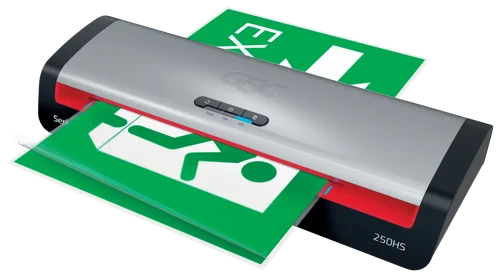 GBC 250HS Office A3 Laminator Black & Red - 4410071UK