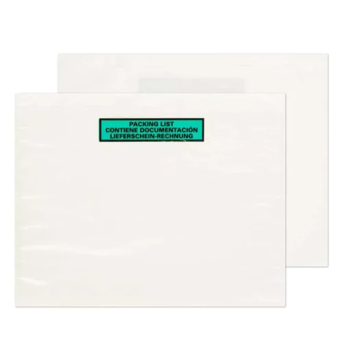 Blake Vita C4 Paper Document Enclosed Wallet Clear Peel and Seal 40mu 320 x 235mm (Pack 500) - PAPDE52