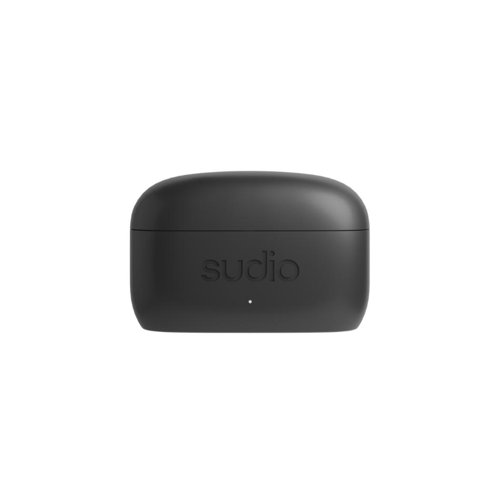 Sudio E3 True Wireless Black Earbuds with Charging Case - Best Price Headphones UK