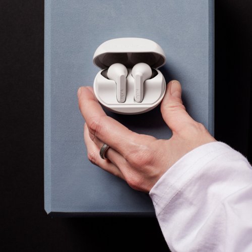Sudio A3 Pro True Wireless White Earbuds with Charging Case - Best Price Headphones UK