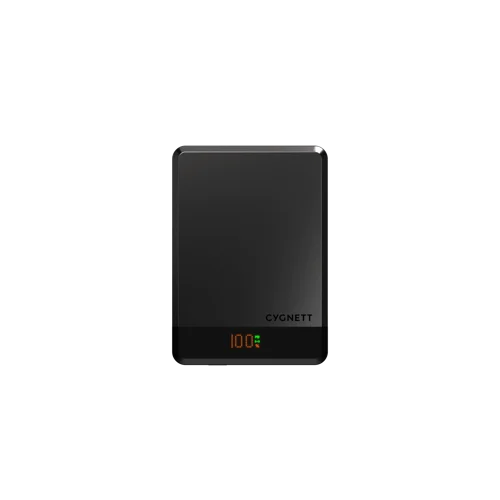 Cygnett 5000 mAh Magnetic Wireless Black Power Bank