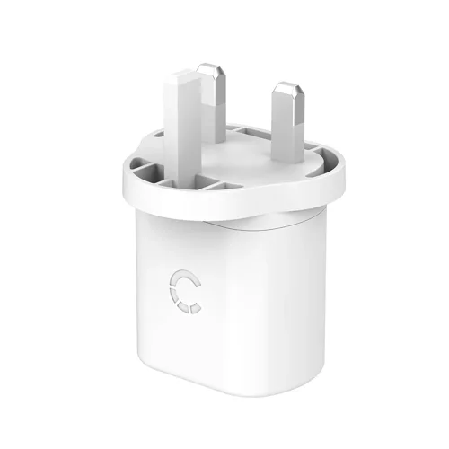 Cygnett PowerPlus 20W USB-C PD White Wall Charger - UK