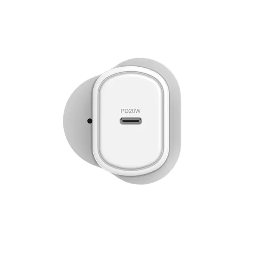Cygnett PowerPlus 20W USB-C PD White Wall Charger - UK