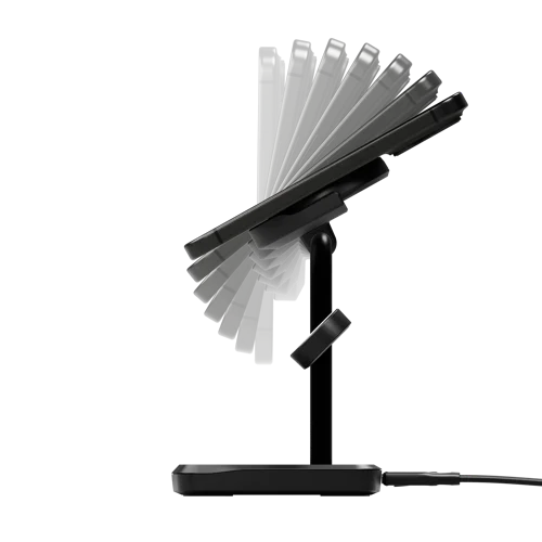 Cygnett ChargeBase 3-in-1 Qi 2 Magnetic Black Wireless Charger