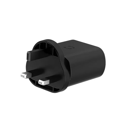 Cygnett PowerPlus 32W USB-C PD Dual Port Black Wall Charger - UK
