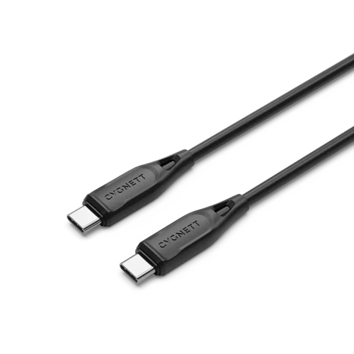Cygnett 1m Essentials Black USB-C to USB-C Cable