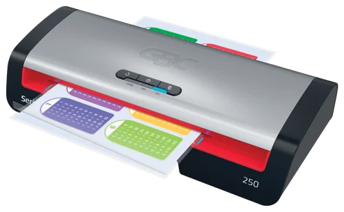 GBC 250 Office A4 Laminator Black & Red - 4410070UK