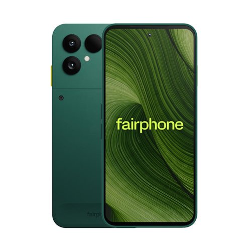 Fairphone The (Gen 6) 6.31 Inch 5G Qualcomm Snapdragon 7s Gen 3 8GB RAM 256GB Storage Forest Green Mobile Phone