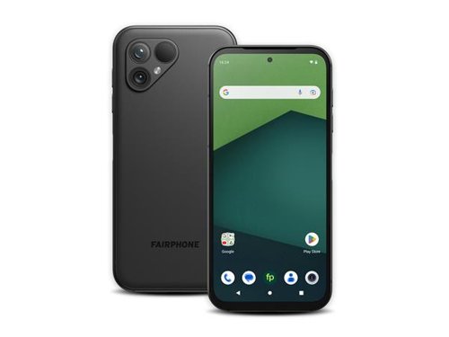 Fairphone 5 6.46 Inch 5G Qualcomm QCM6490 8GB RAM 256GB Storage Android 13 Matte Black Mobile Phone
