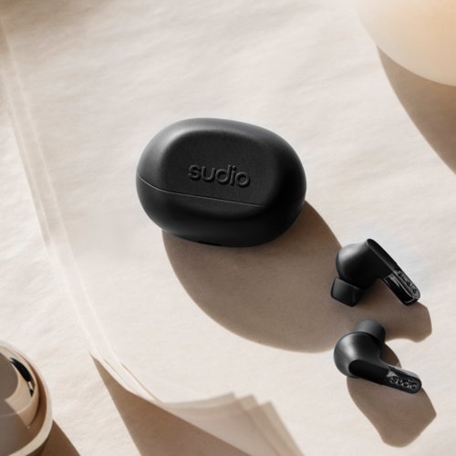 Sudio N3 Pro True Wireless Onyx Black Earbuds with Charging Case - Best Price Headphones UK