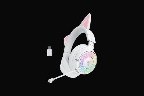 Razer Kraken Kitty V3 Pro Wireless White Gaming Headset