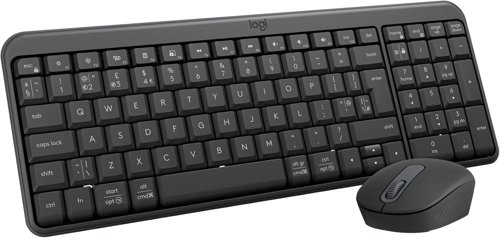 Logitech MK250 Compact Bluetooth Wireless Graphite Combo