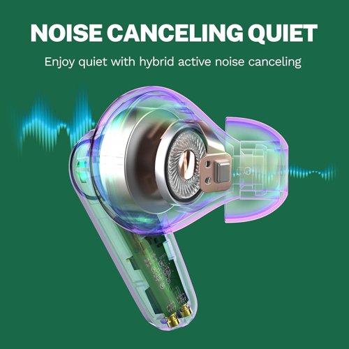 JLab Audio Go Pods Active Noise Cancellation True Wireless Sage Earbuds