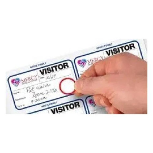 Avery Self-Adhesive Paper Badges with Time-Expiring Dots (Pack 1000) - 4852E-THR