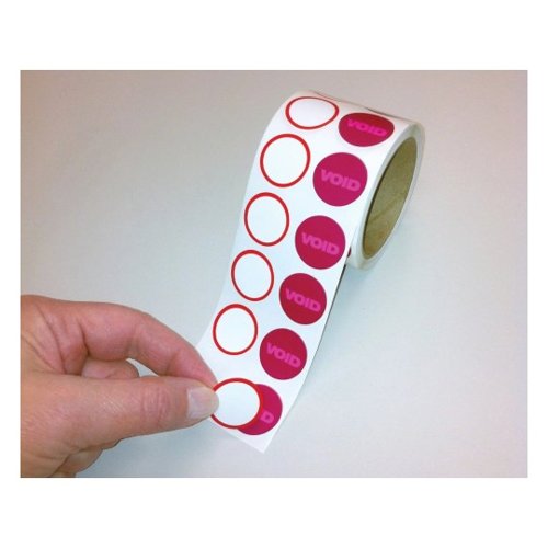Avery Self-Adhesive Paper Badges with Time-Expiring Dots (Pack 1000) - 4852E-THR