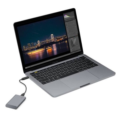 LaCie 1TB USB-C Secure Mobile External Solid State Drive