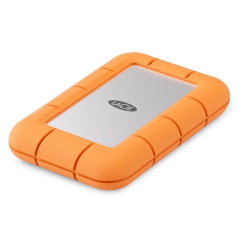LaCie 2TB USB-C Rugged Mini External Solid State Drive