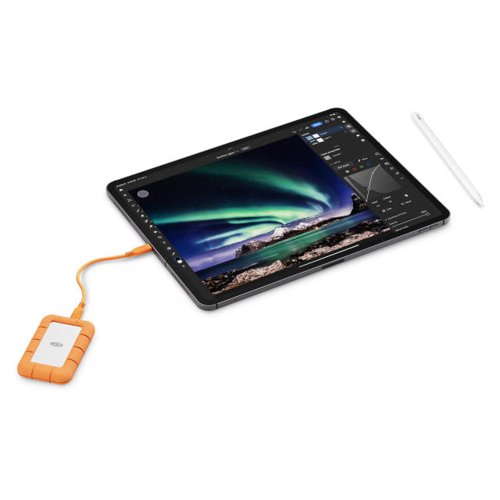 LaCie 2TB USB-C Rugged Mini External Solid State Drive