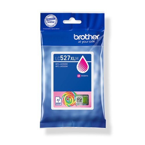 Brother LC527XLM High Yield Magenta Ink Cartridge