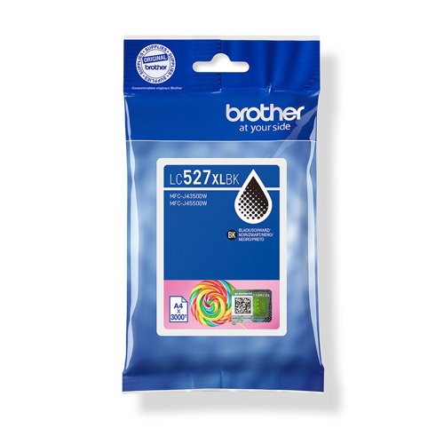 Brother LC527XLBK High Yield Black Ink Cartridge