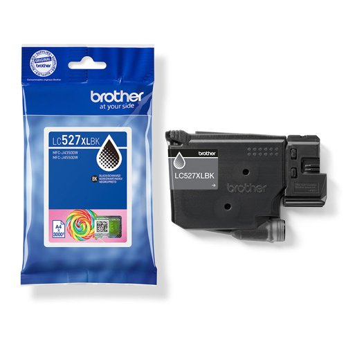 Brother LC527XLBK High Yield Black Ink Cartridge