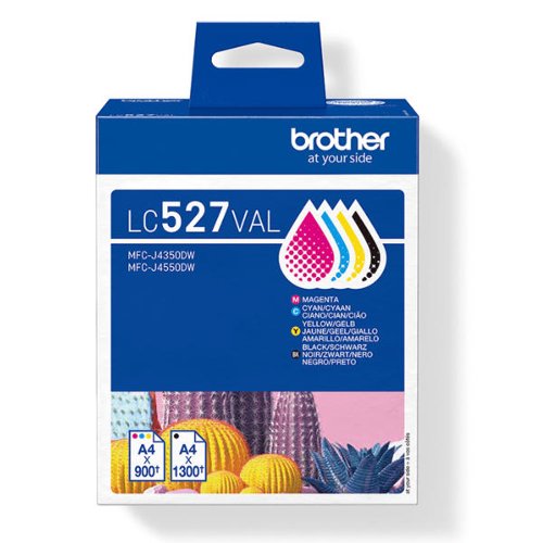 Brother LC527VAL Value Pack BCMY