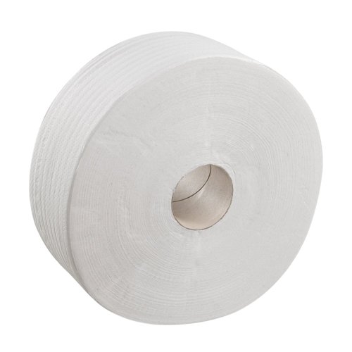 Kleenex 2-Ply Jumbo Toilet Roll White (Pack of 12) 8751