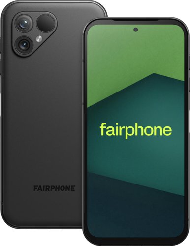 Fairphone 5 6.46 Inch 5G Qualcomm QCM6490 6GB RAM 128GB Storage Android 13 Matte Black Mobile Phone