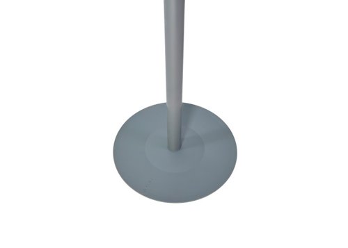 ALBA Festival Coat Stand 5 Pegs Silver Grey and Light Wood - PMFESTW M