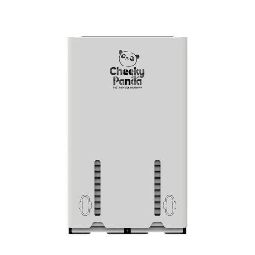 Panda Flow Double Column Period Pad Dispenser White for SPAD240MM6X6 or SPAD290MM6X6 Sanitary Pads - DSP-PAD-DBL