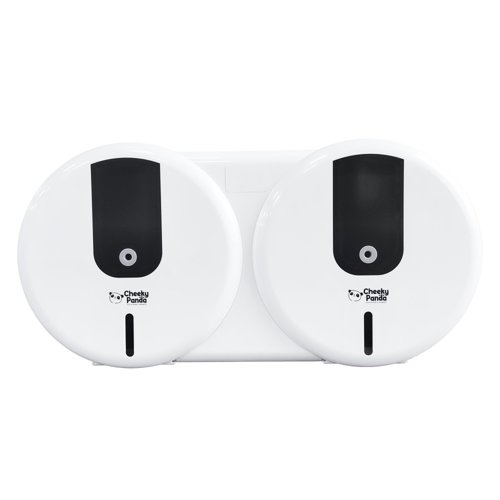 Panda Pro Easy Flow Twin Micro Core Mini Jumbo Dispenser for PFMINJRL12 Micro Mini Jumbo Rolls - NJ-HGJ-A11