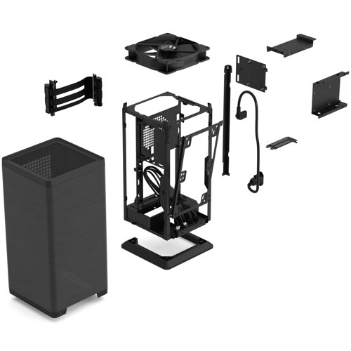 Fractal Design Mood Small Form Factor Black Mini ITX PC Case
