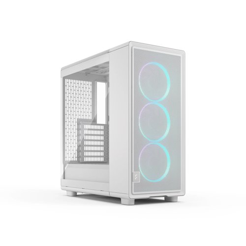 Fractal Design Epoch RGB Tempered Glass White Clear Tint ATX Mid Tower PC Case
