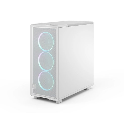 Fractal Design Epoch RGB Tempered Glass White Clear Tint ATX Mid Tower PC Case